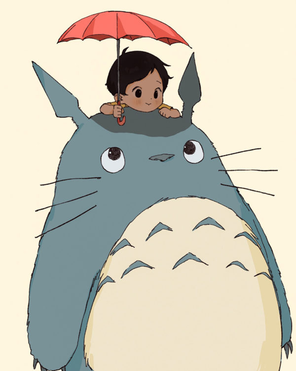 My Floof Totoro b