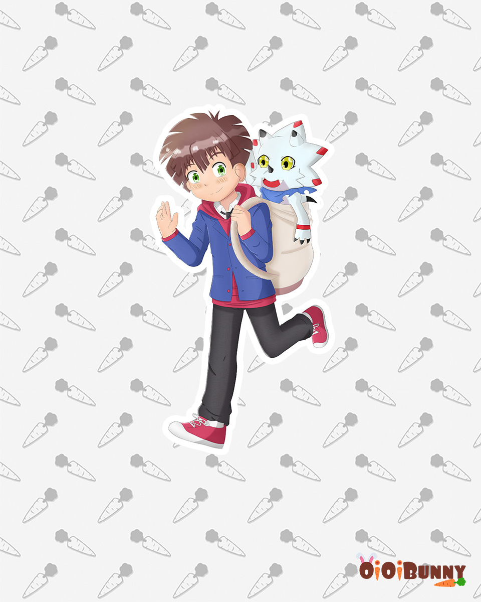 Hiro and Gammamon S600